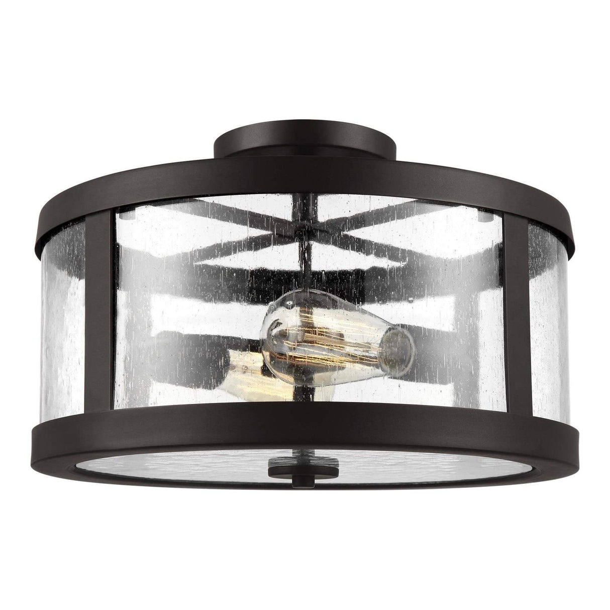 Feiss Harrow Semi Flush Mount Lighting feiss-SF341ORB 014817574371