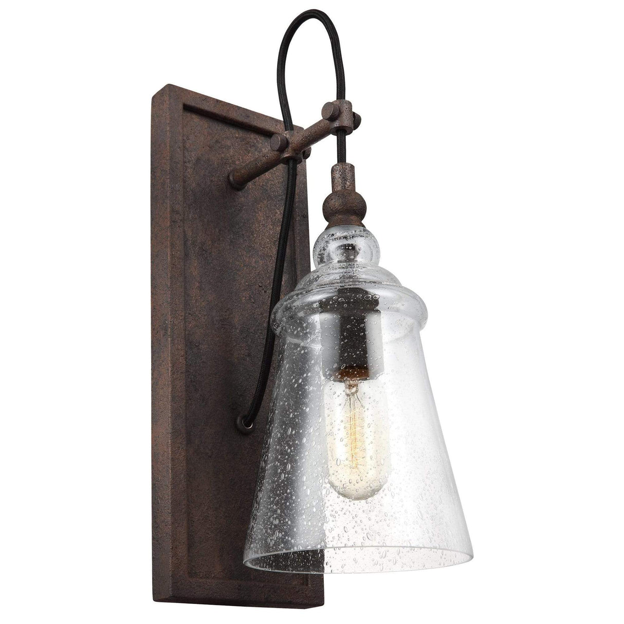 Feiss Loras 1 Light Wall Sconce Lighting feiss-WB1850DWI 014817570151