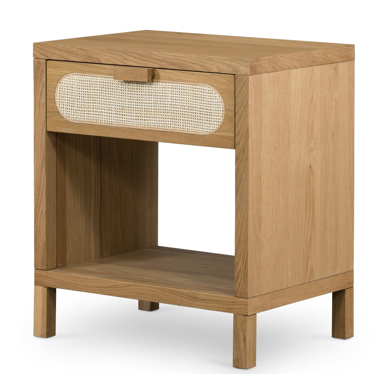 Four Hands Allegra Nightstand-Natural Cane Furniture four-hands-223189-001
