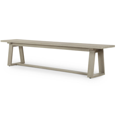 Four Hands Atherton Outdoor Dining Bench Outdoor Furniture four-hands-JSOL-133A 801542514228