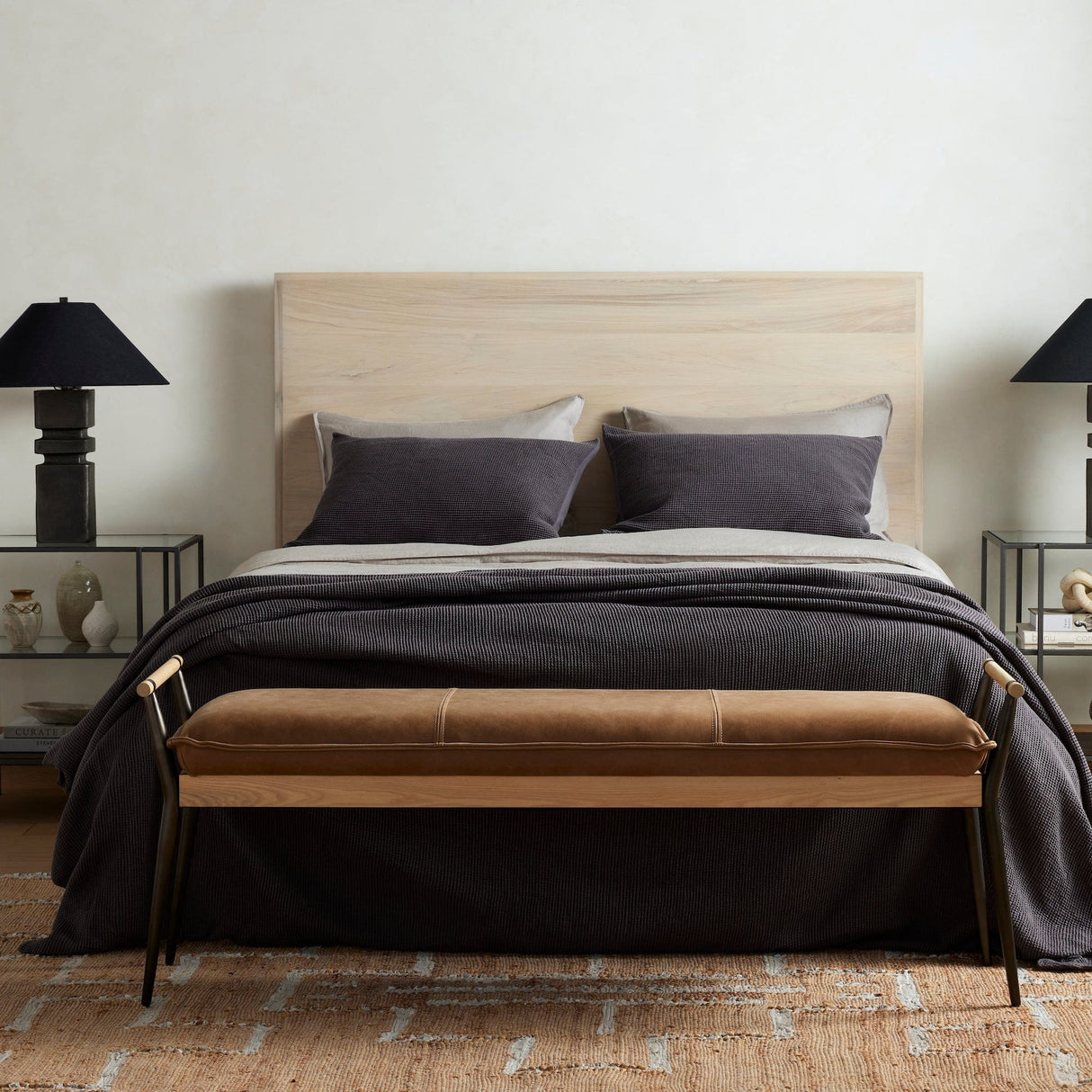 Four Hands Charlotte Bench Furniture