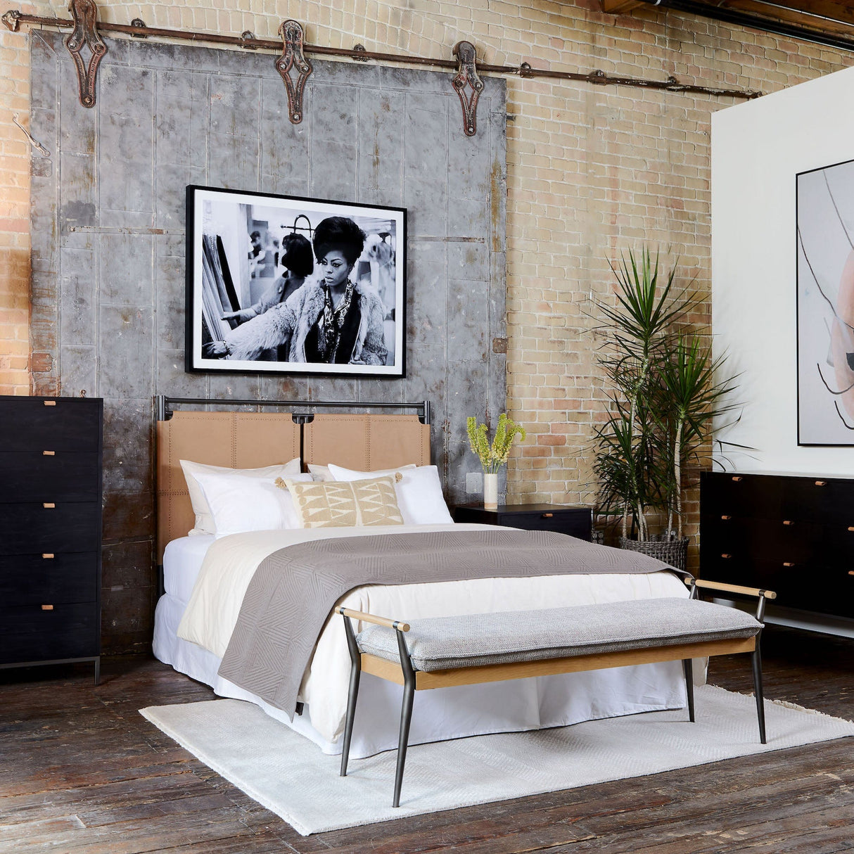 Four Hands Charlotte Bench Furniture