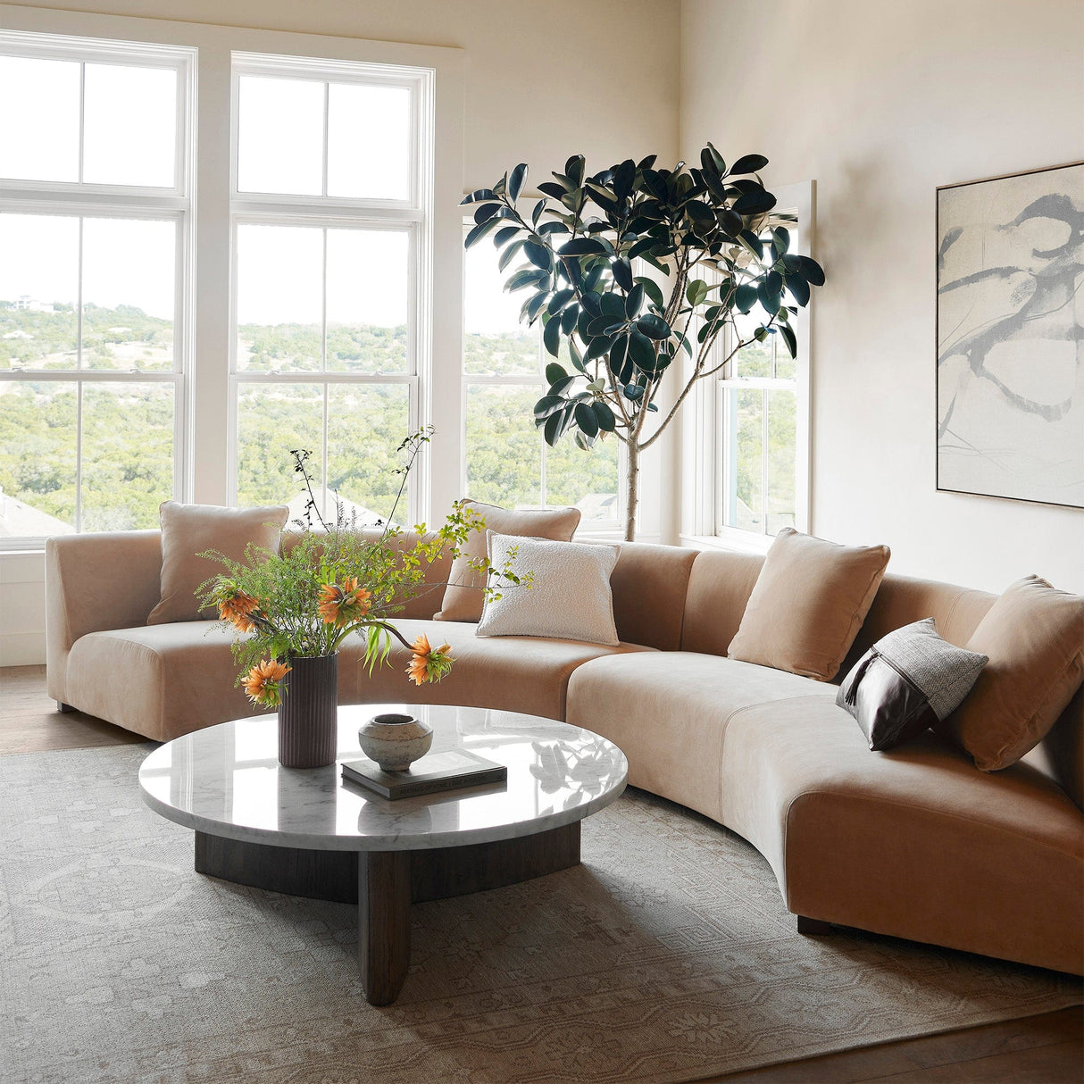 Four Hands Cortona Hand-Knotted Rug Rugs