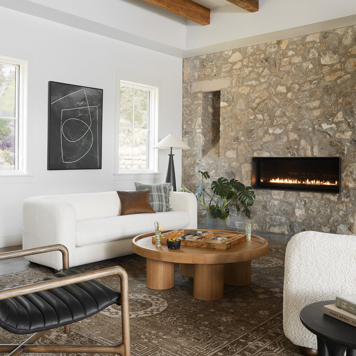 Four Hands Innes Tapered Shade Floor Lamp Lighting four-hands-232989-001 801542809478