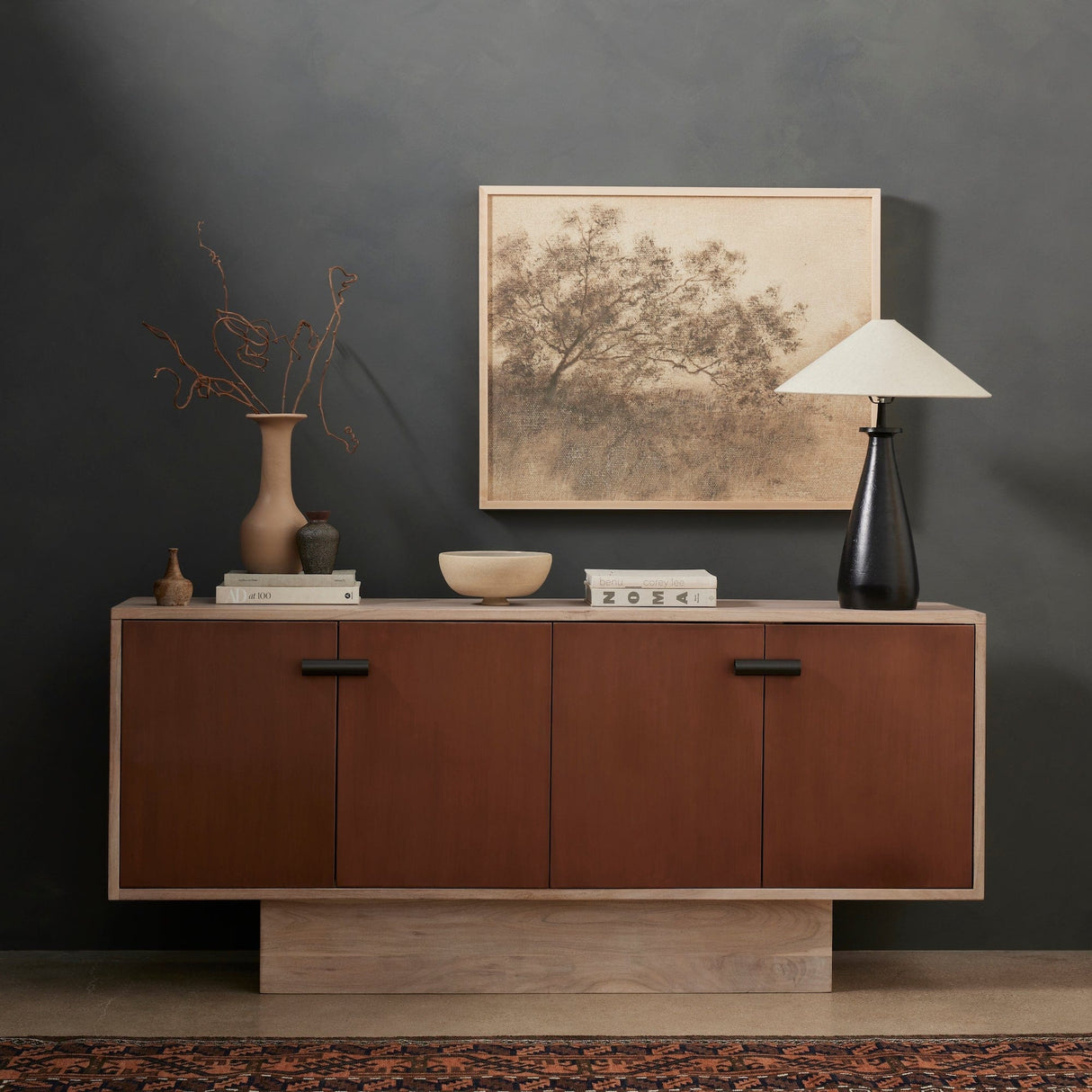 Four Hands Innes Tapered Shade Table Lamp Lamps