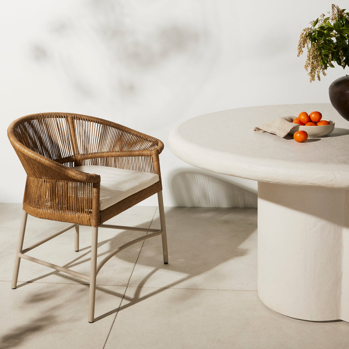 Four Hands Irving Outdoor Dining Armchair Outdoor Furniture four-hands-229631-001