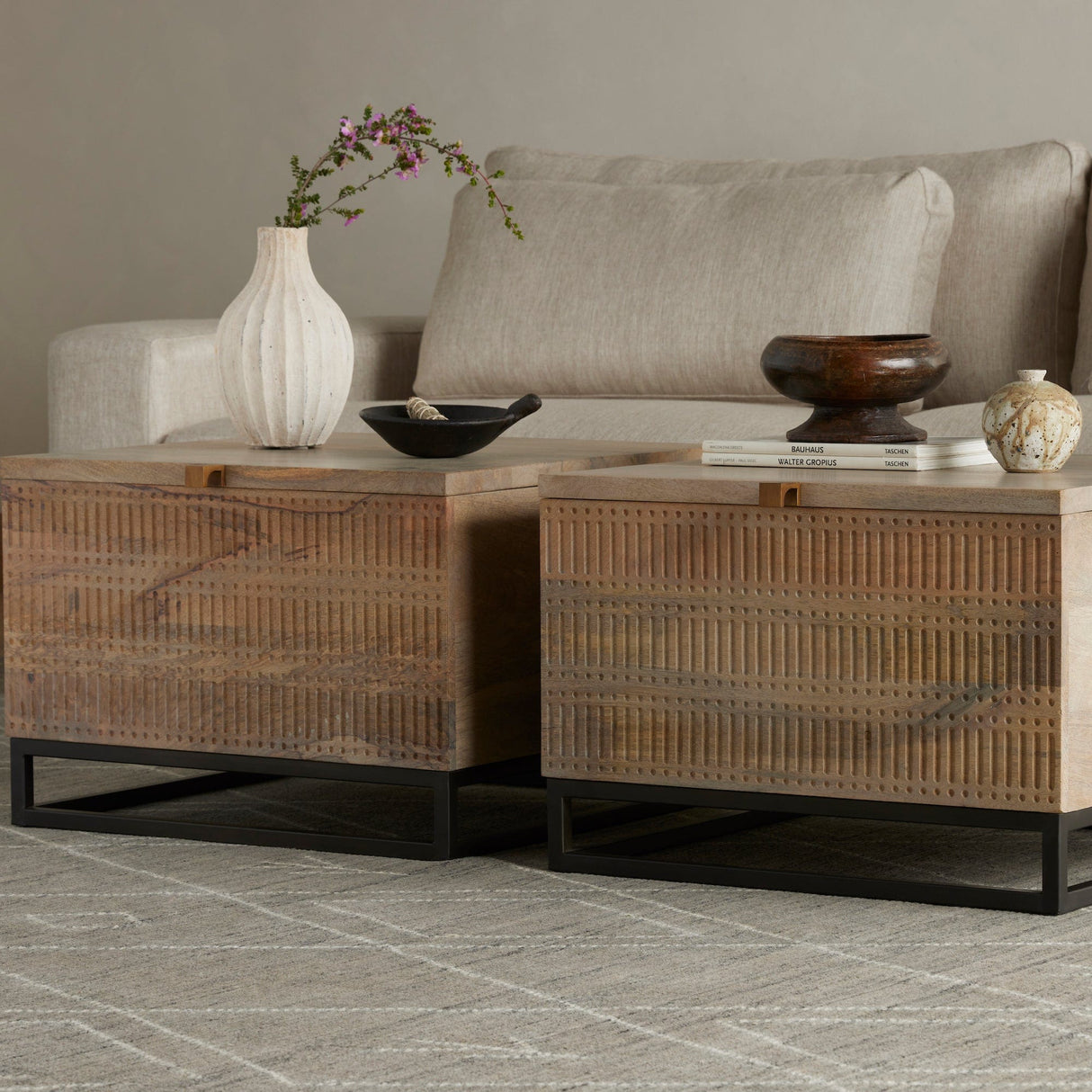 Four Hands Kelby Storage Bunching Table Tables