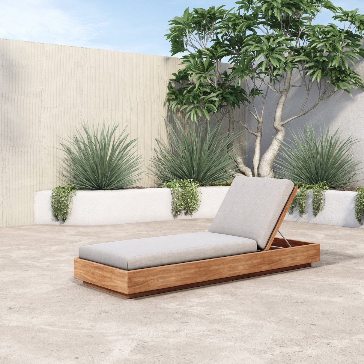 Four Hands Kinta Outdoor Chaise Lounge Furniture