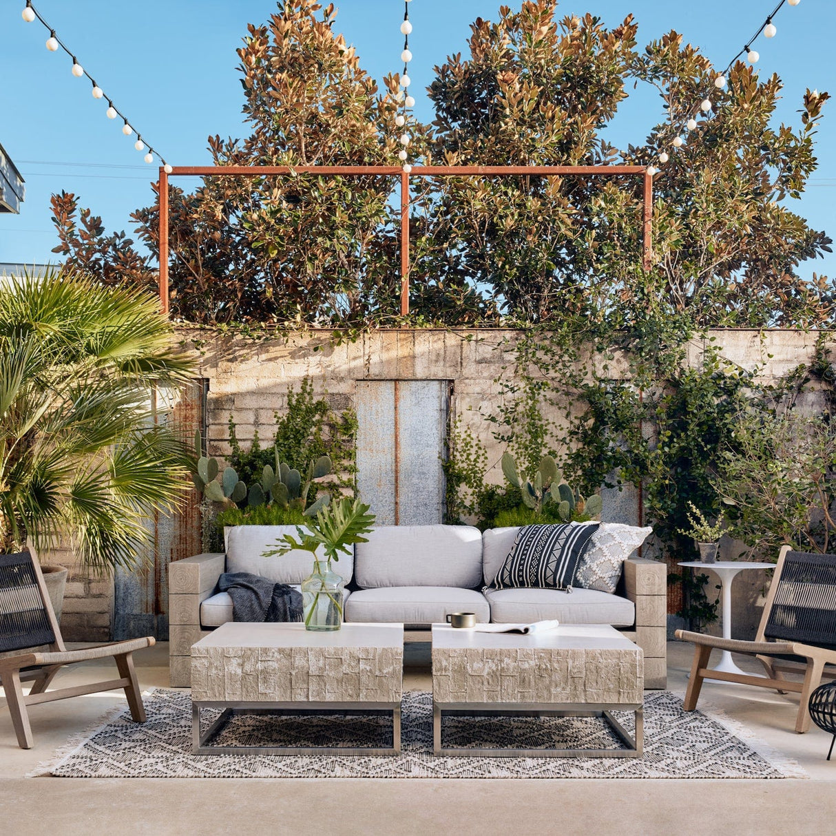 Four Hands Leroy Outdoor Sofa Furniture