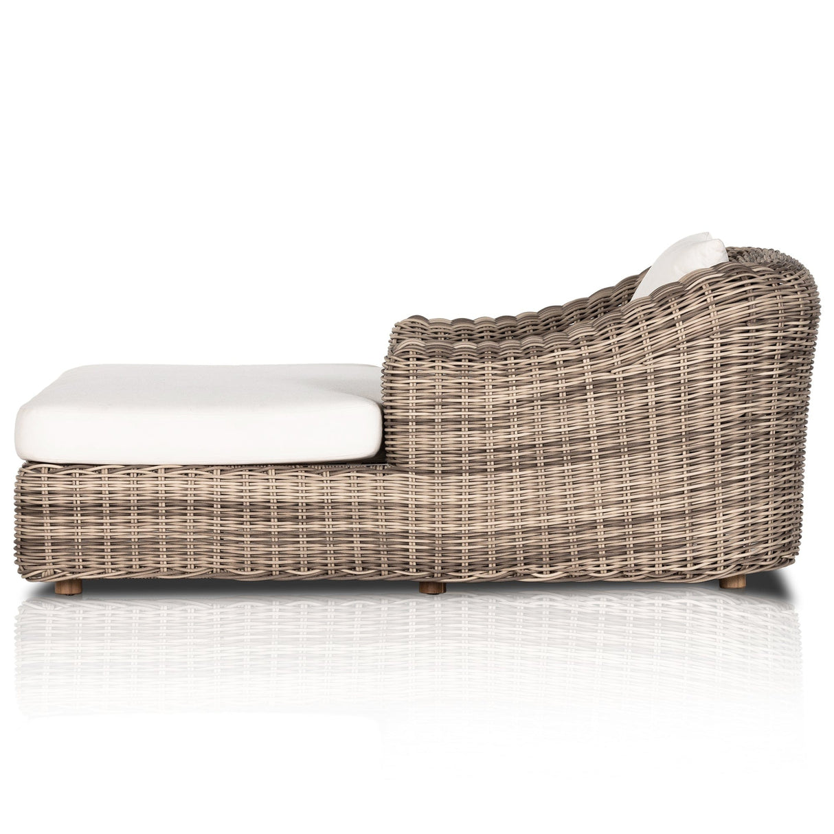 Four Hands Messina Outdoor Chaise Lounge Outdoor Furniture four-hands-233662-002