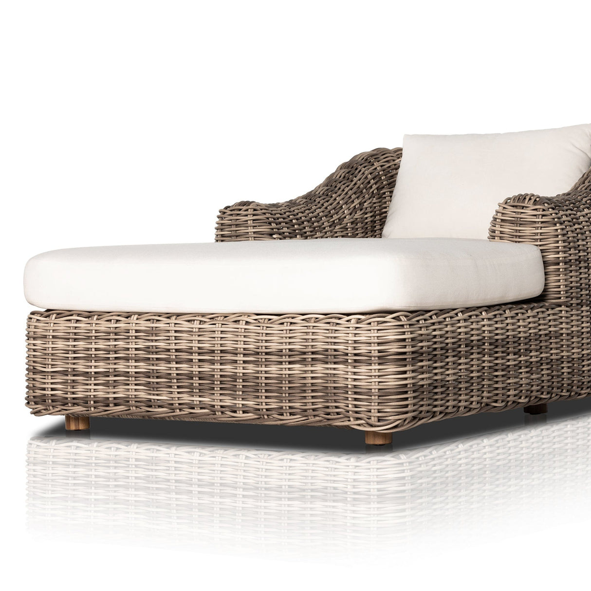 Four Hands Messina Outdoor Chaise Lounge Outdoor Furniture four-hands-233662-002
