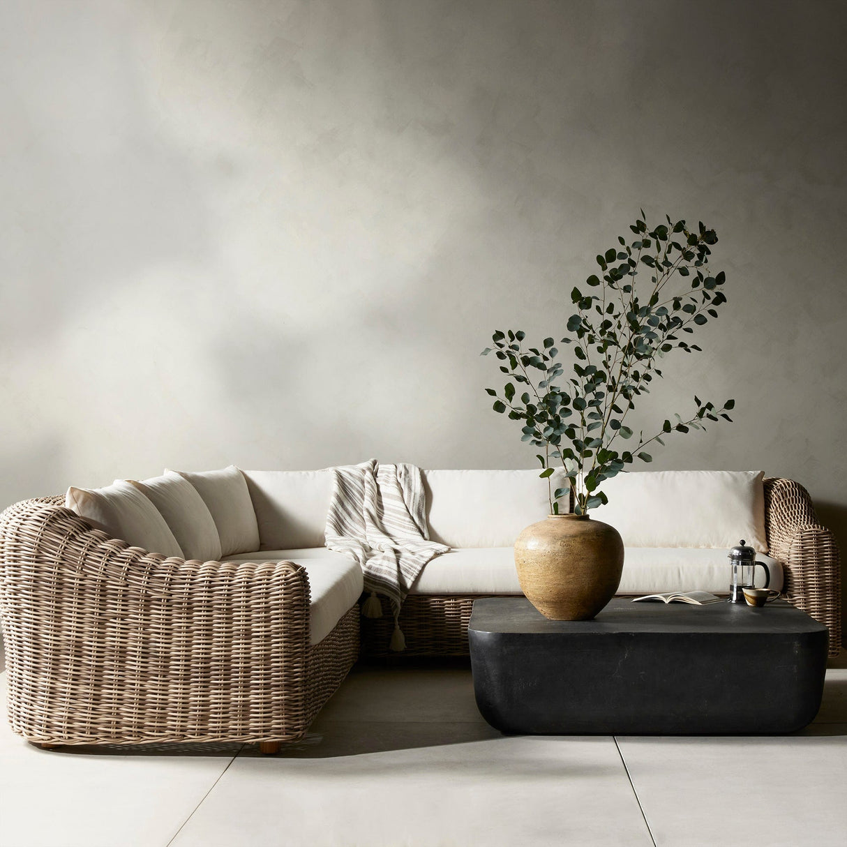 Four Hands Messina Outdoor Sectional Outdoor Furniture