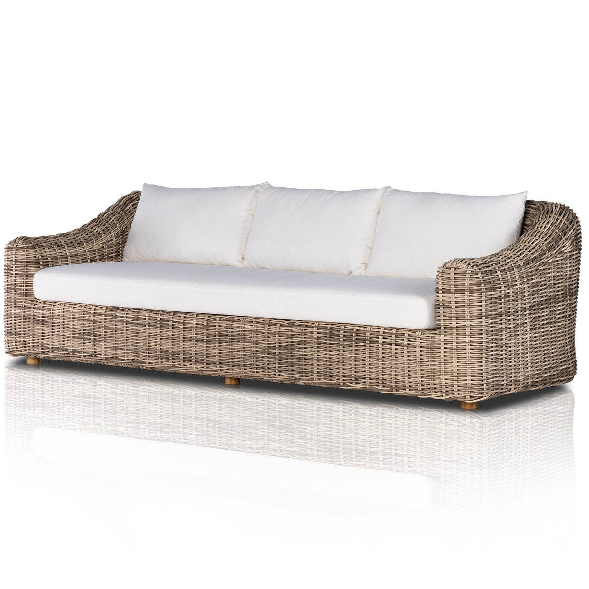 Four Hands Messina Outdoor Sofa Outdoor Furniture four-hands-233661-002