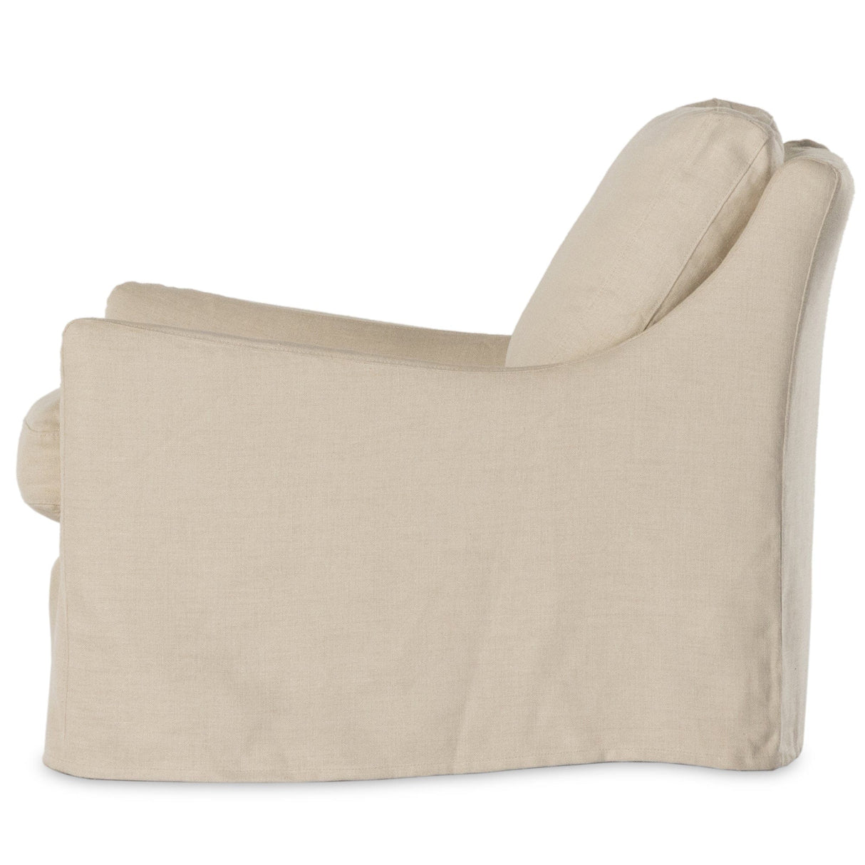 Four Hands Monette Slipcover Swivel Chair Furniture