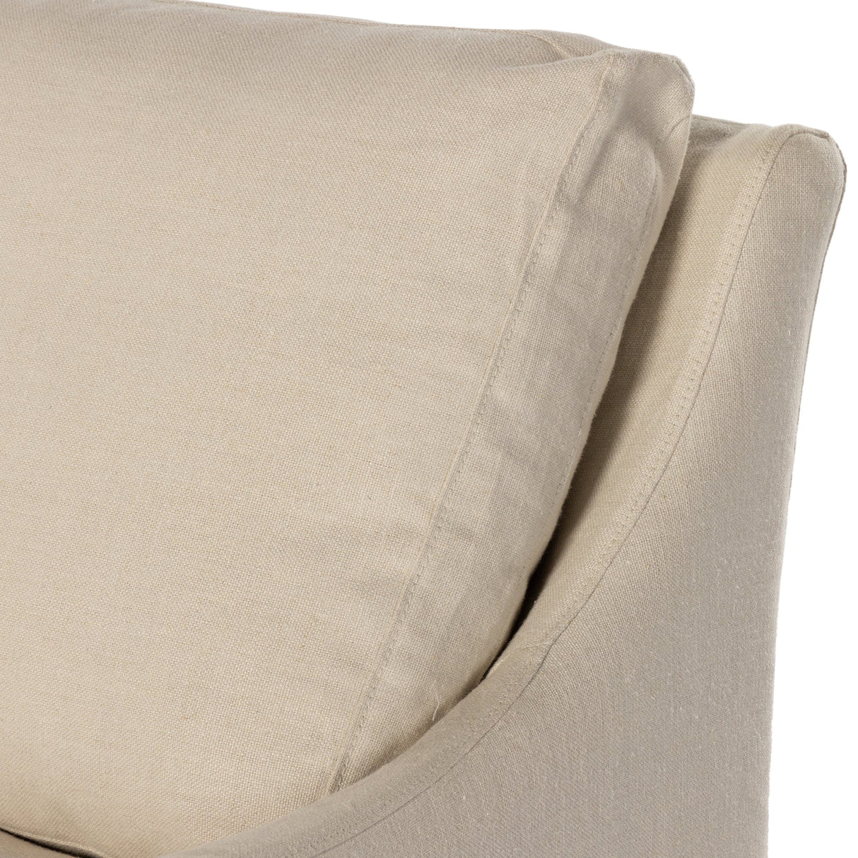 Four Hands Monette Slipcover Swivel Chair Furniture