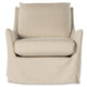 Four Hands Monette Slipcover Swivel Chair Furniture four-hands-238679-004 801542158644