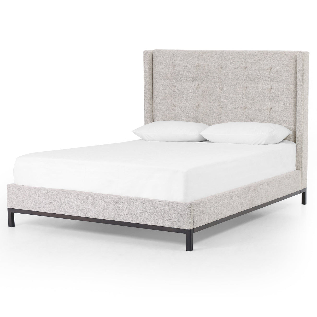 Four Hands Newhall Queen Bed Furniture four-hands-106113-010 801542689124