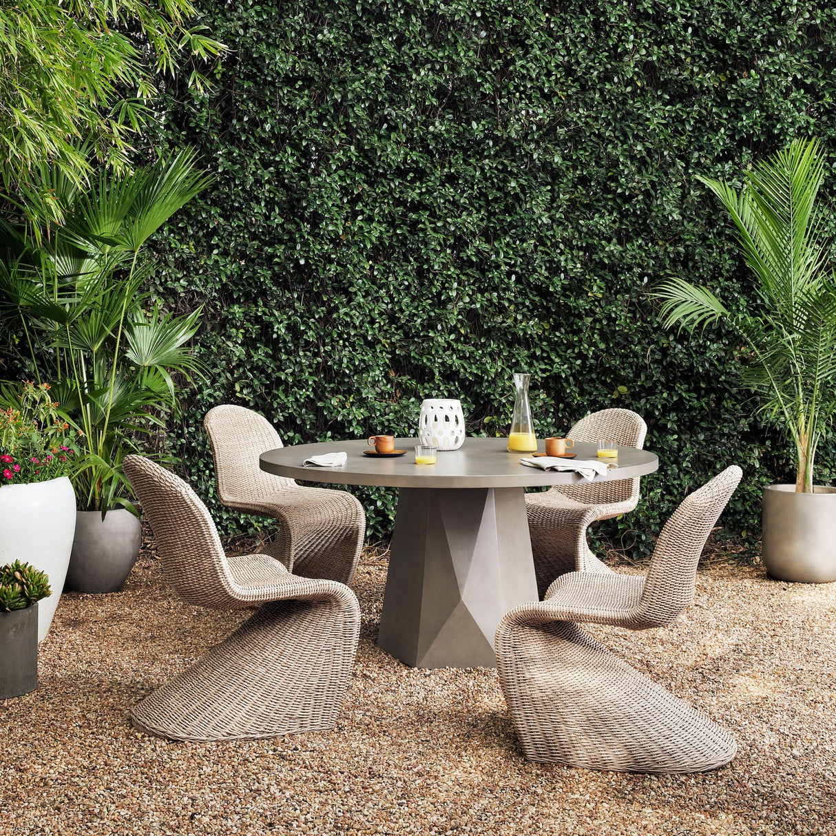 Four Hands Portia Outdoor Dining Chair (Set of 2) Furniture