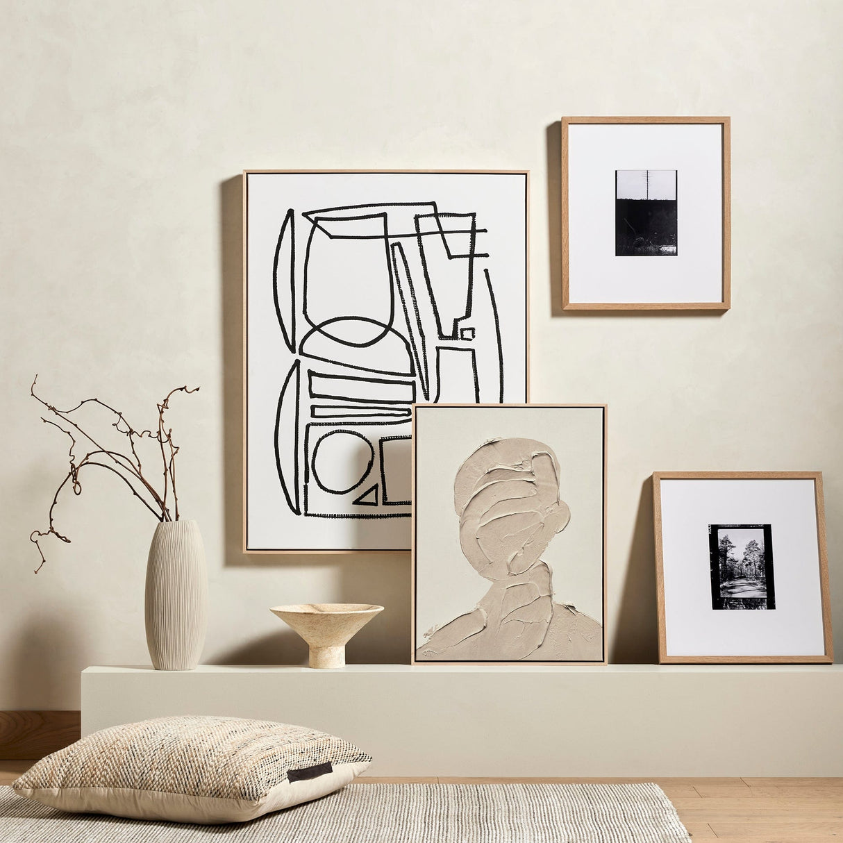 Four Hands Portrait 2 Wall four-hands-232080-001 801542766986