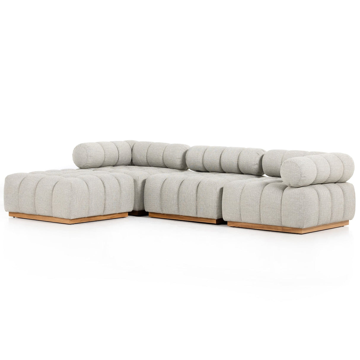 Four Hands Roma Outdoor 3-Piece Sectional Furniture four-hands-225511-001