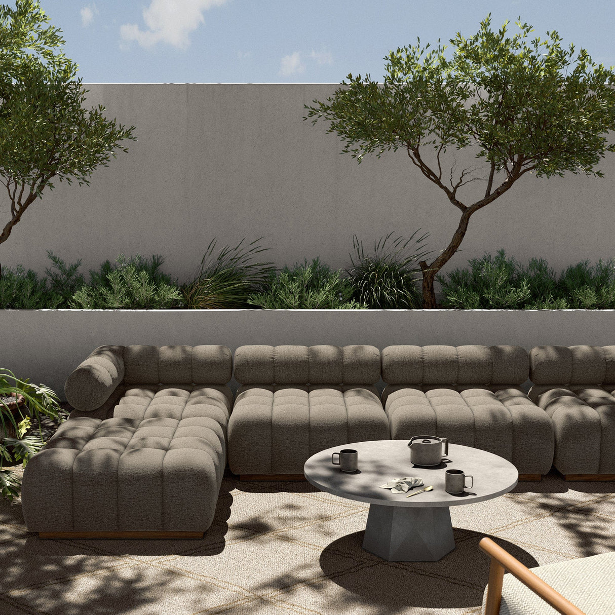 Four Hands Roma Outdoor Sectional Furniture