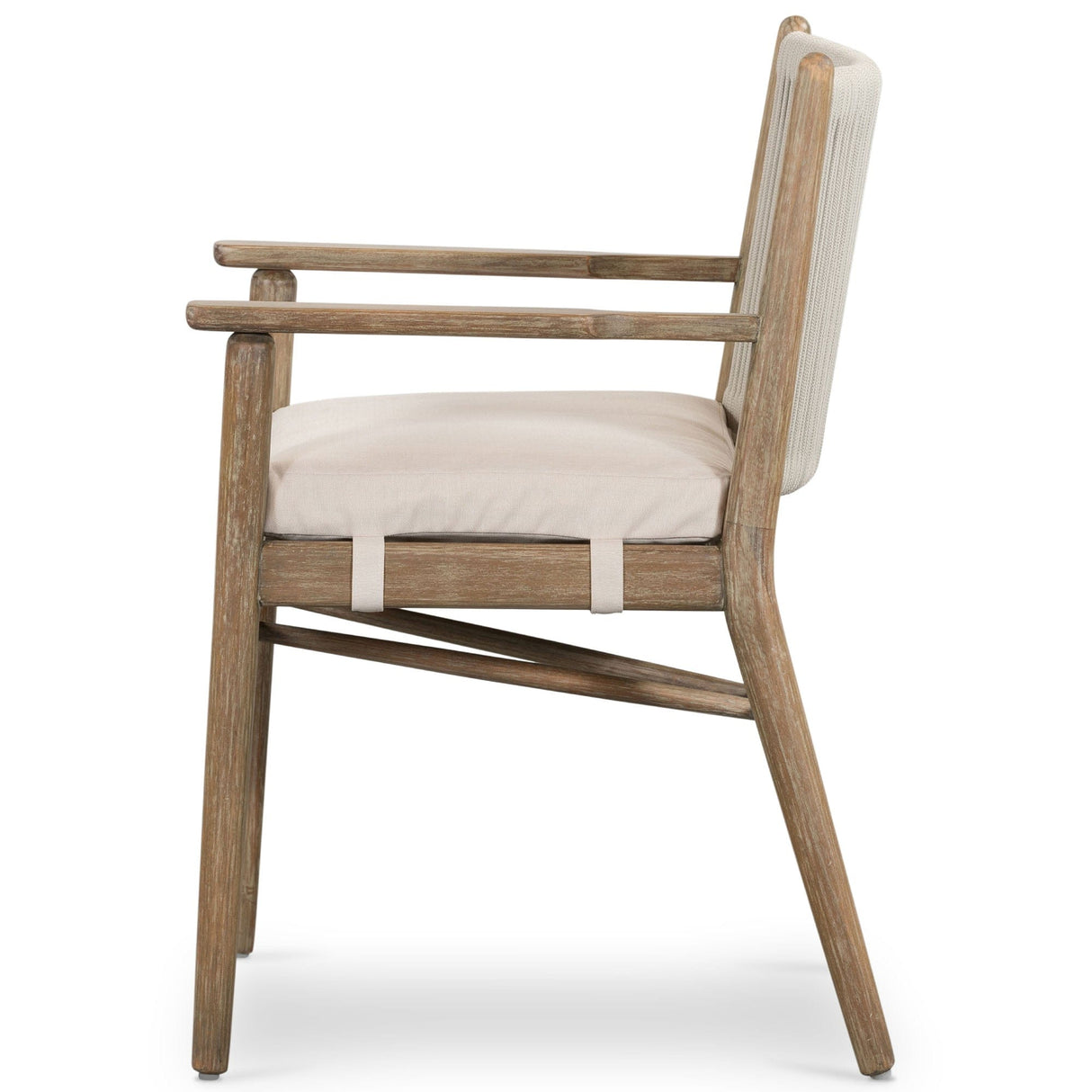 Four Hands Rosen Outdoor Dining Arm Chair Outdoor Furniture