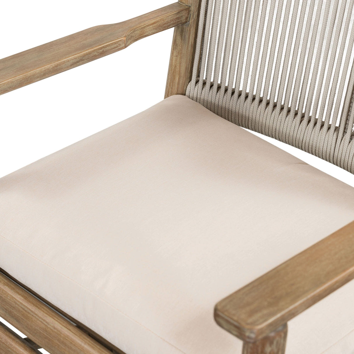 Four Hands Rosen Outdoor Dining Arm Chair Outdoor Furniture