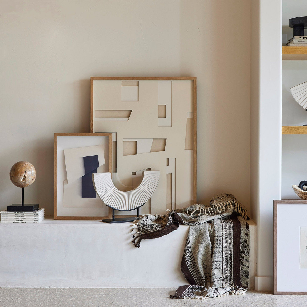 Four Hands Sandstone Sculpture Decor four-hands-225079-001 801542666972