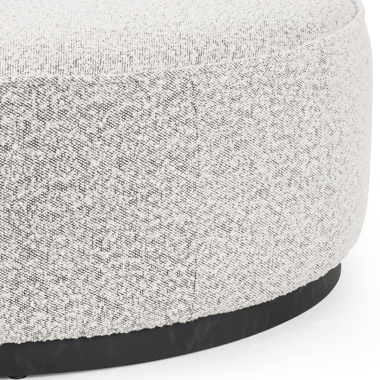 Four Hands Sinclair Large Round Ottoman Furniture