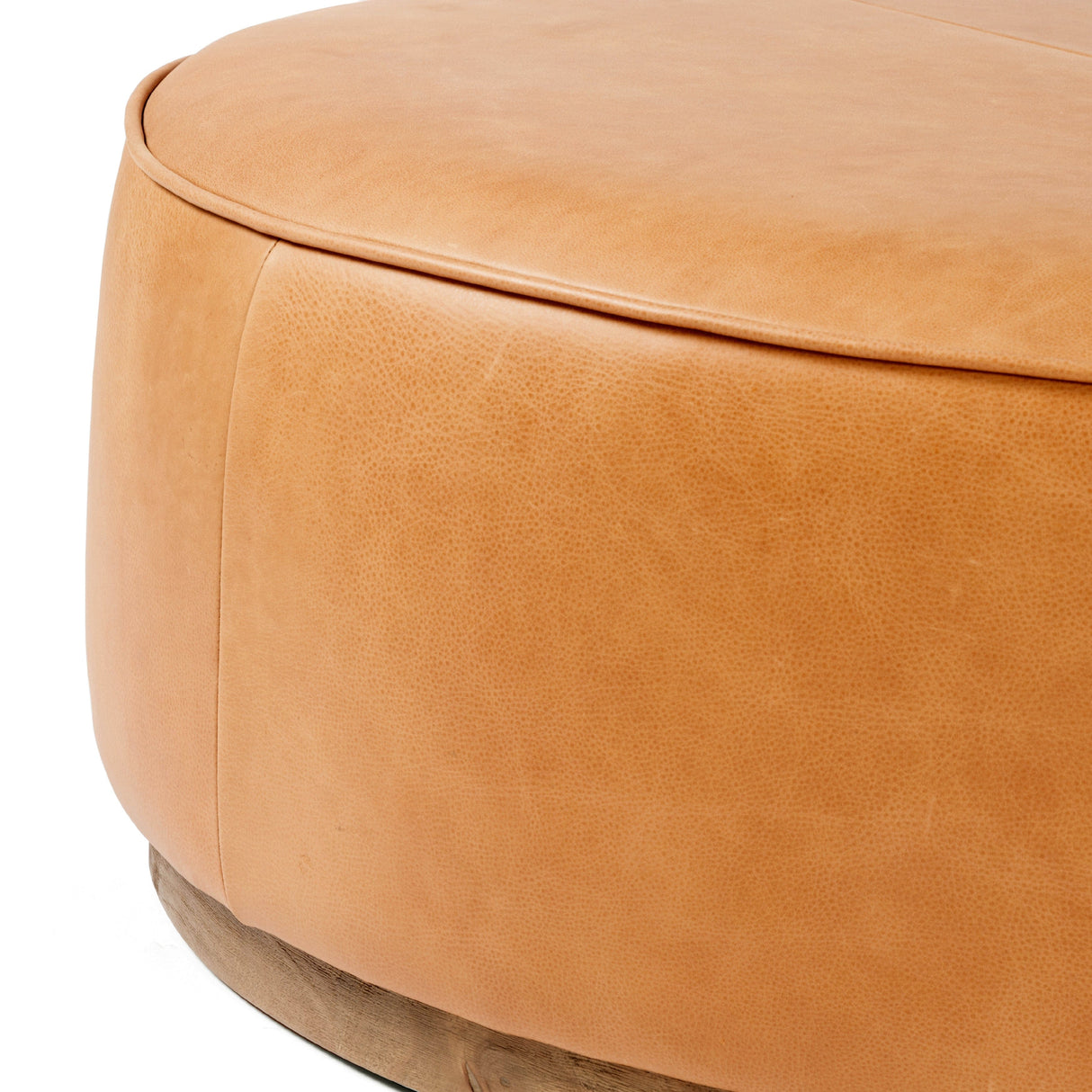 Four Hands Sinclair Large Round Ottoman Furniture