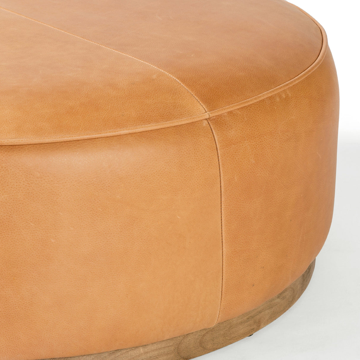 Four Hands Sinclair Large Round Ottoman Furniture
