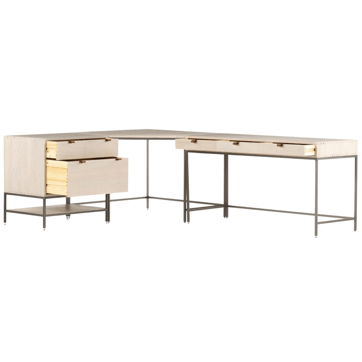 Four Hands Trey Desk System Furniture four-hands-107322-003 801542005382