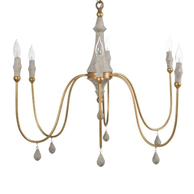Gabby Clay Chandelier Lighting gabby-SCH-159065 00192008551896