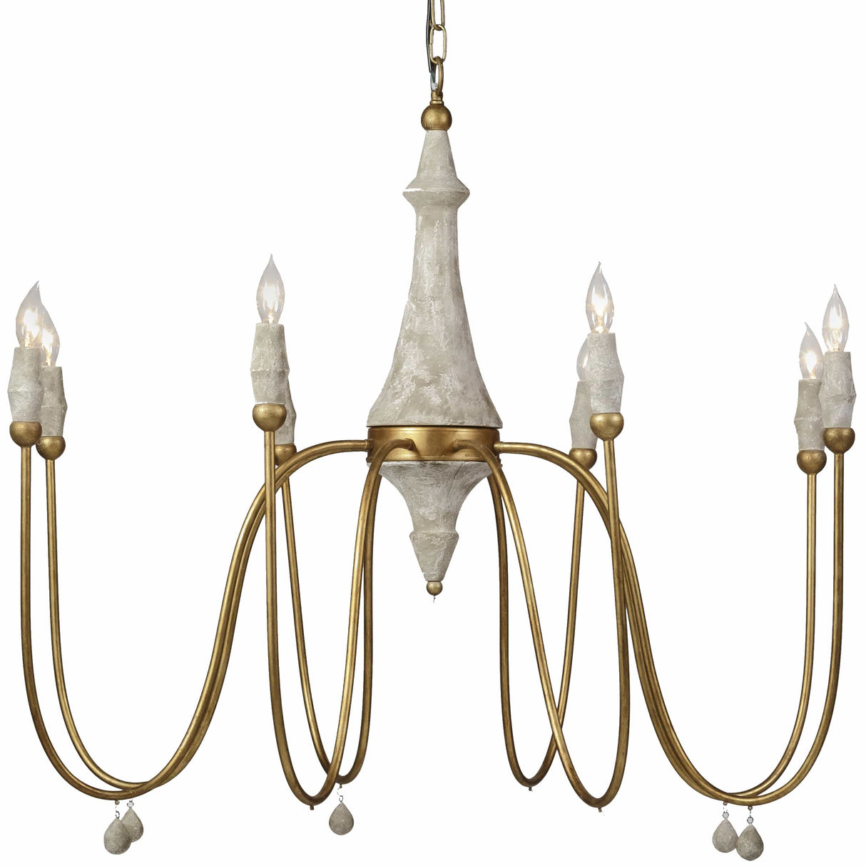Gabby Clay Chandelier Lighting Gabby-SCH-290115 00842728103591