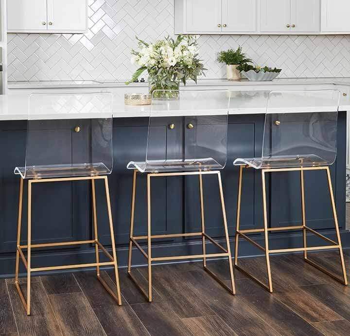 Gabby King Bar & Counter Stool - Gold Furniture