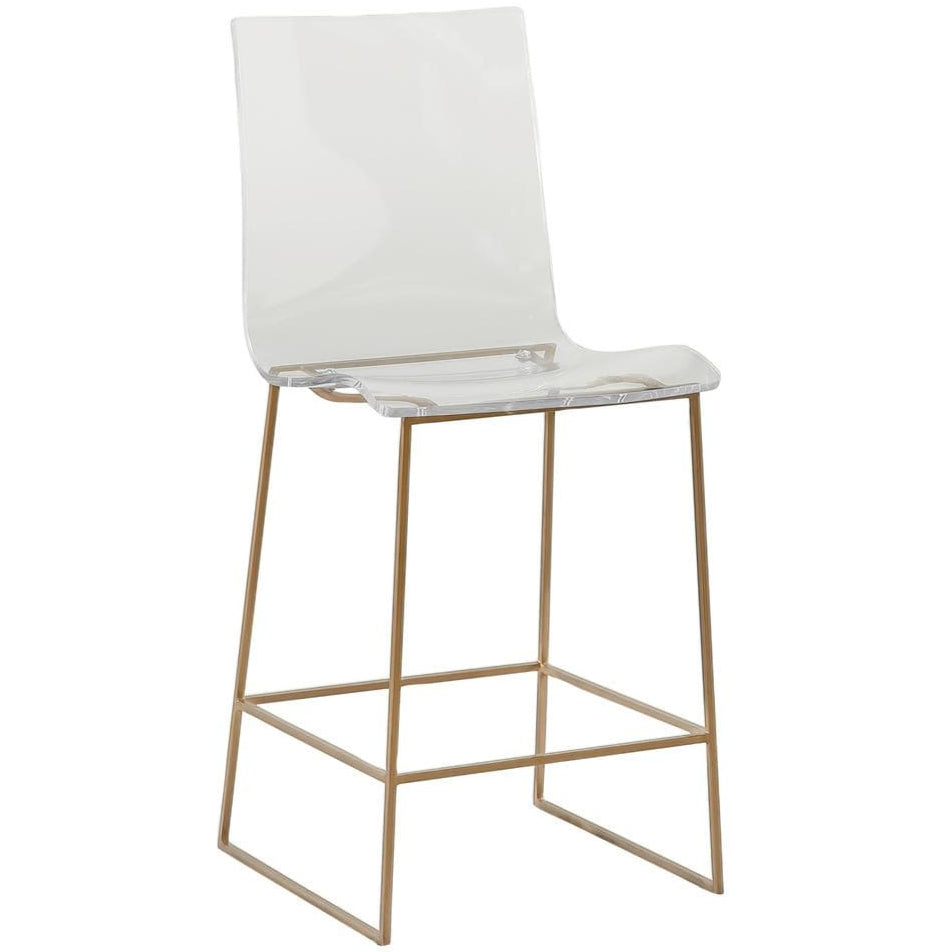 Gabby King Bar & Counter Stool - Gold Furniture Gabby-SCH-151140 00842728100231