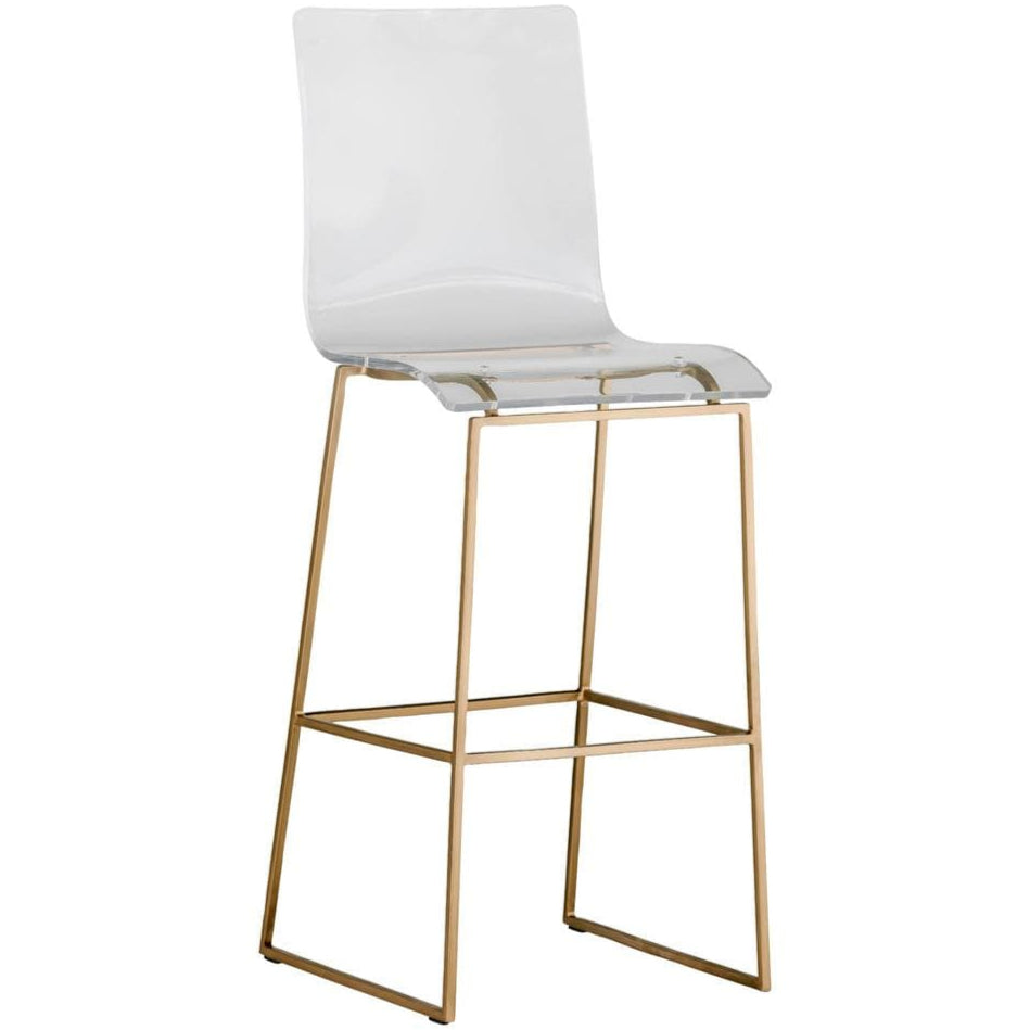 Gabby King Bar & Counter Stool - Gold Furniture Gabby-SCH-151345 842728100477
