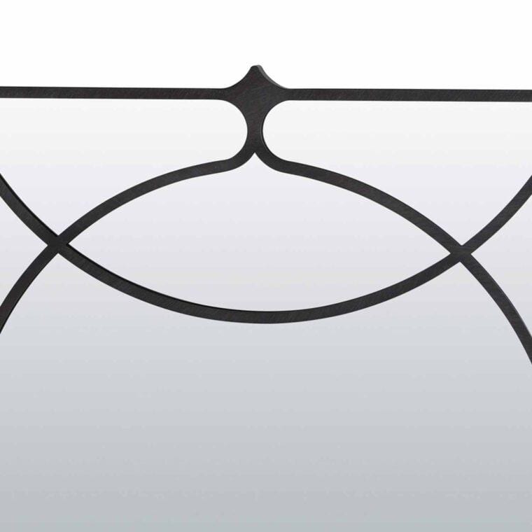 Gabby Swan Mirror - Pewter Mirrors gabby-SCH-168090