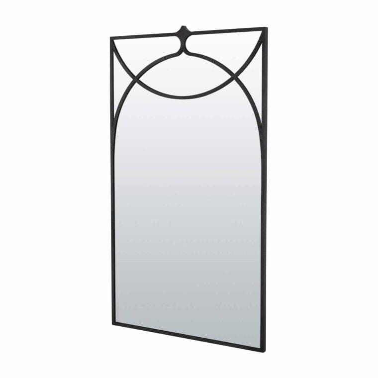 Gabby Swan Mirror - Pewter Mirrors gabby-SCH-168090