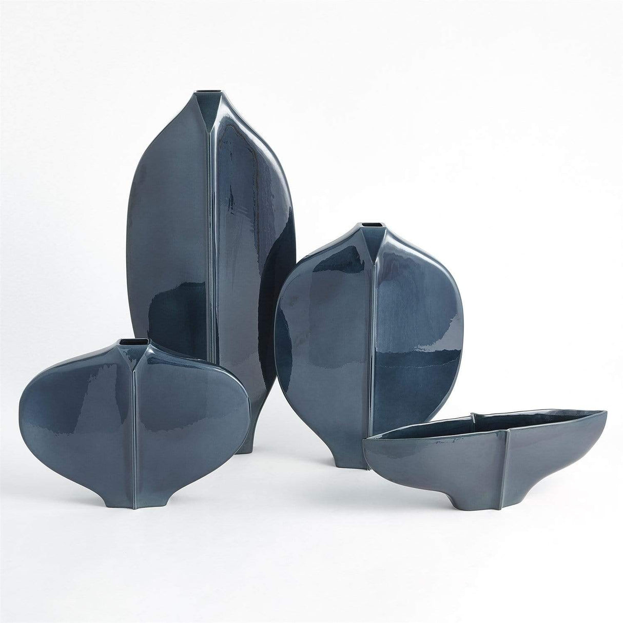 Global Views Center Ridge Vessels Decor