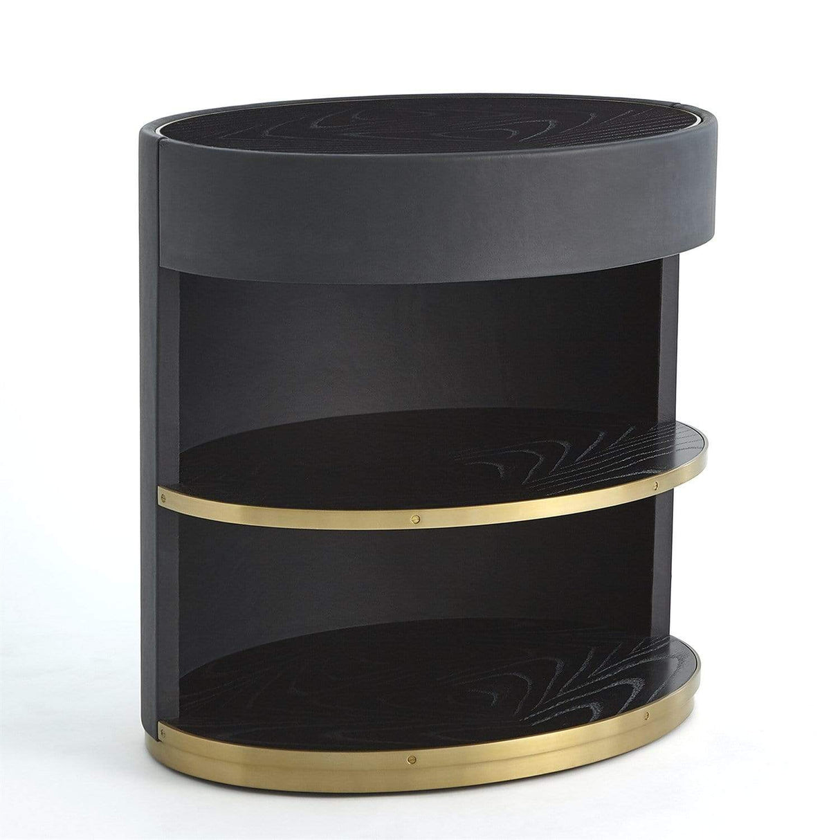 Global Views Ellipse Bedside Cabinet Furniture