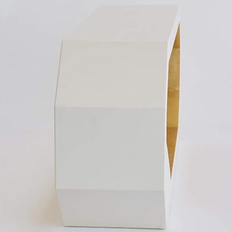 Global Views Facet Console - Gold Leaf Furniture global-views-AC5100 00651083151655