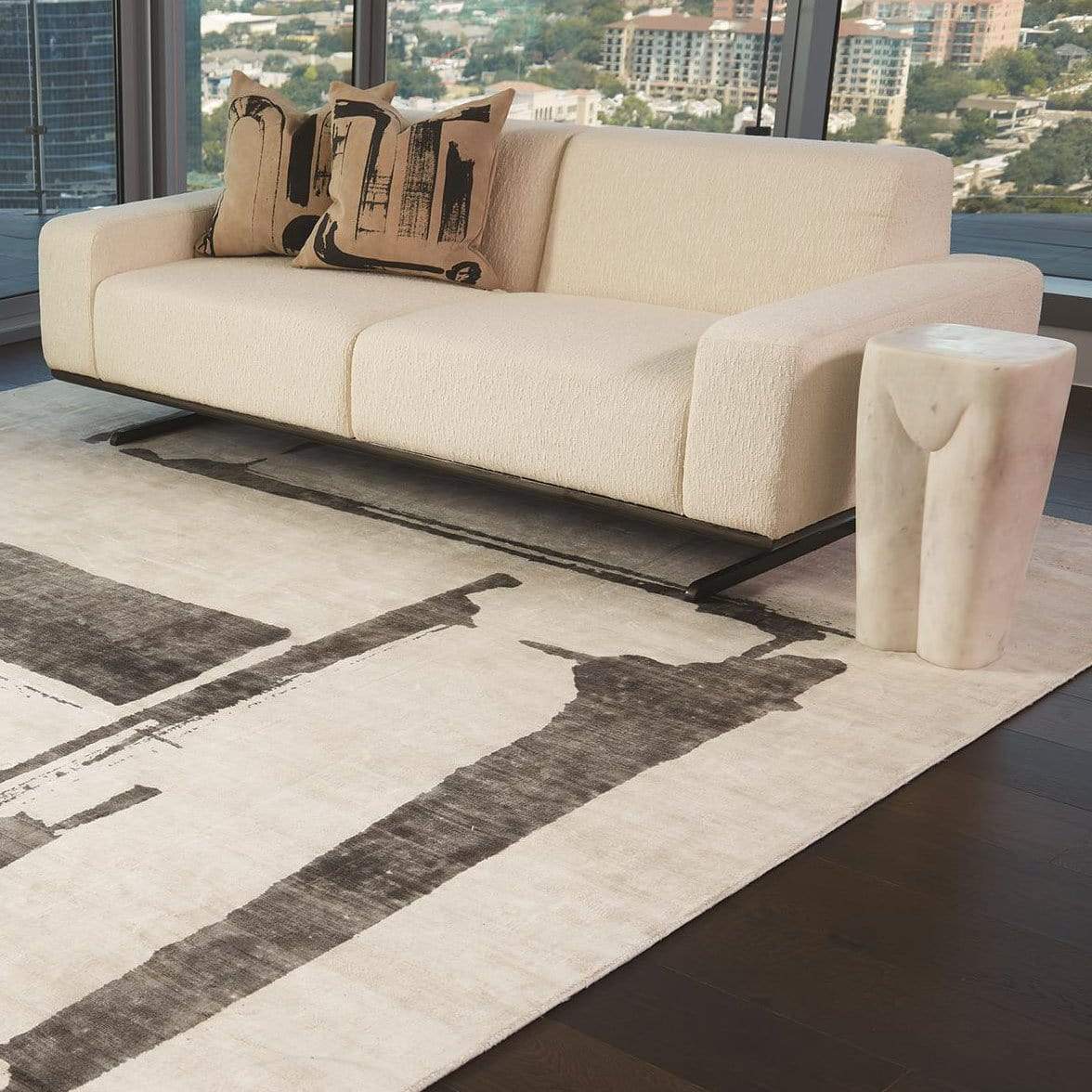 Global Views Femme Stool Furniture