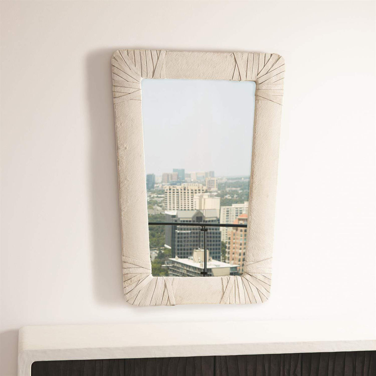 Global Views Gabriel Mirror - White Wall global-views-FDS9.90056