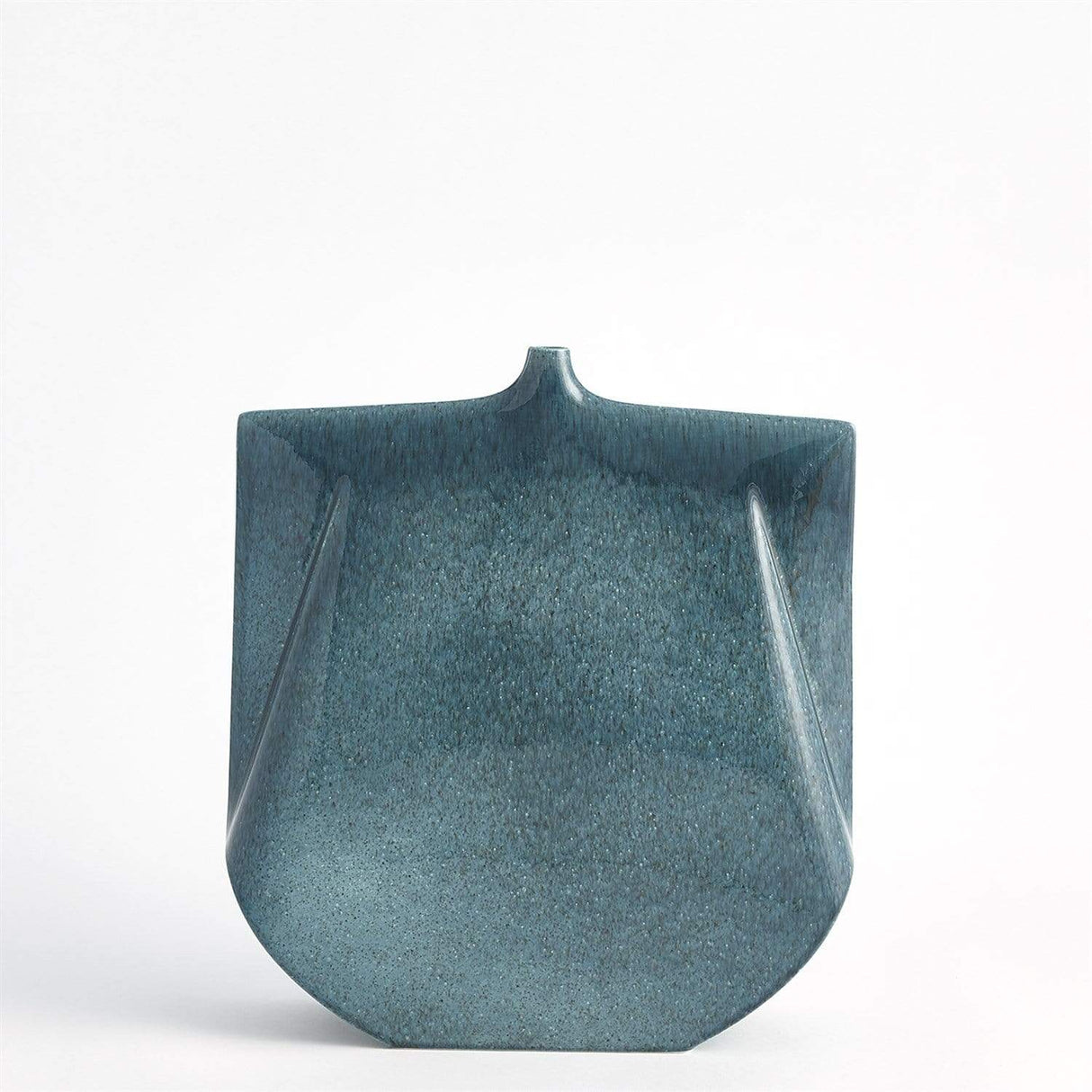 Global Views Kimono Vase - Teal Decor