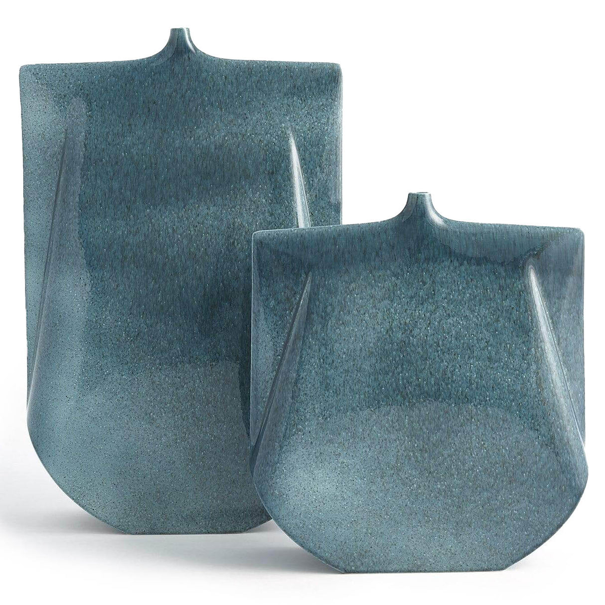 Global Views Kimono Vase - Teal Decor