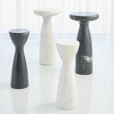 Global Views Marble Tower Table Furniture