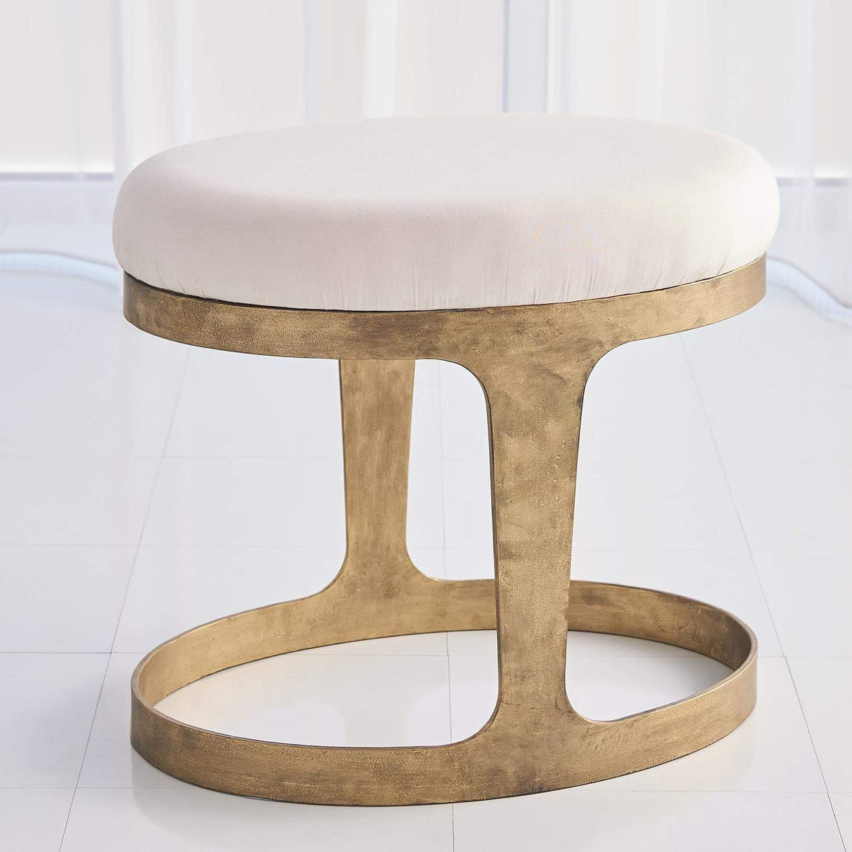 Global Views Oslo Stool Furniture