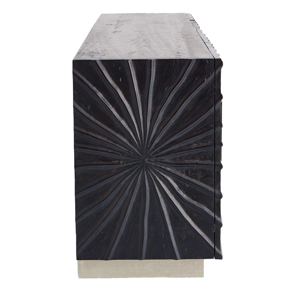 Global Views Pleated Media Cabinet Furniture global-views-9.92773 00651083927731