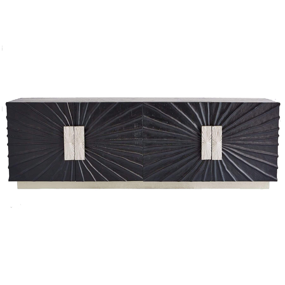 Global Views Pleated Media Cabinet Furniture global-views-9.92773 00651083927731